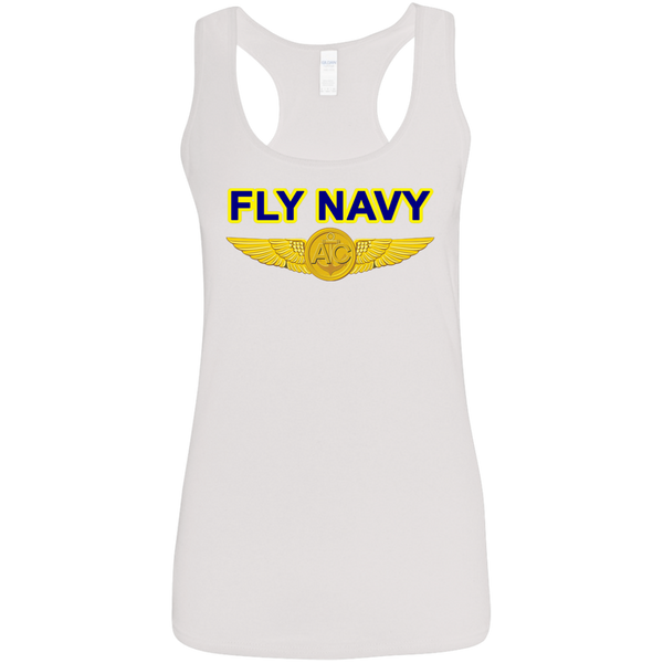 AW 07 1d Ladies' Softstyle Racerback Tank