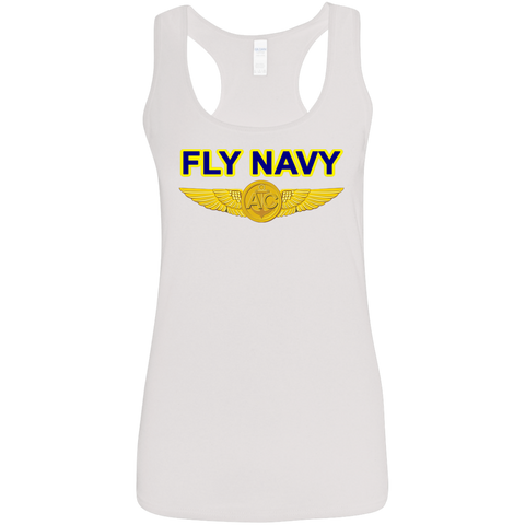 AW 07 1d Ladies' Softstyle Racerback Tank