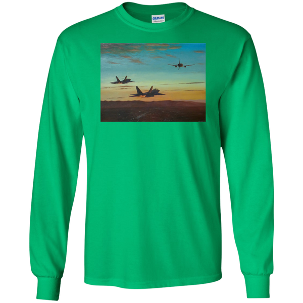 Time To Refuel LS Cotton Ultra T-Shirt