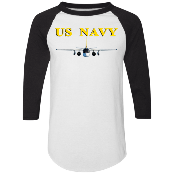 US Navy S-3 4 Colorblock Raglan Jersey