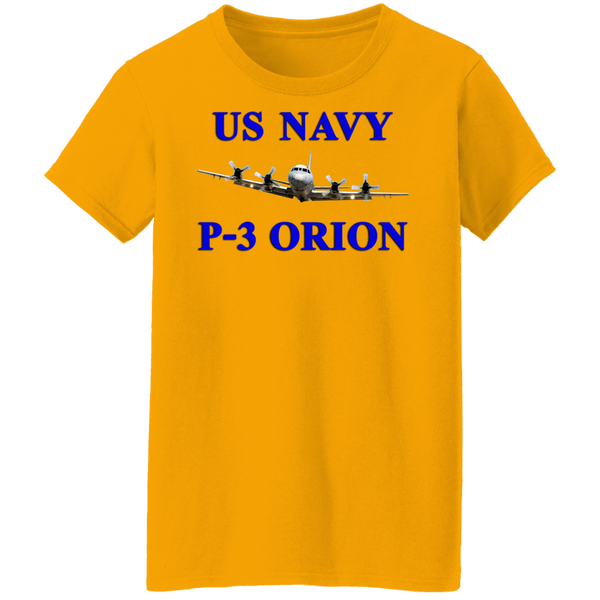 US Navy P-3 1 Ladies' Cotton T-Shirt