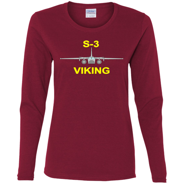 S-3 Viking 10 Cotton LS T-Shirt