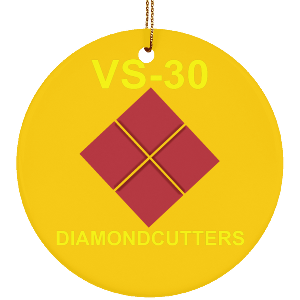 VS 30 4 Ornament Ceramic - Circle