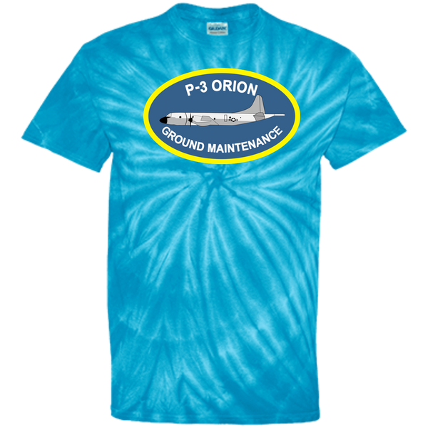 P-3 Orion 4 Ground Maint Cotton Tie Dye T-Shirt