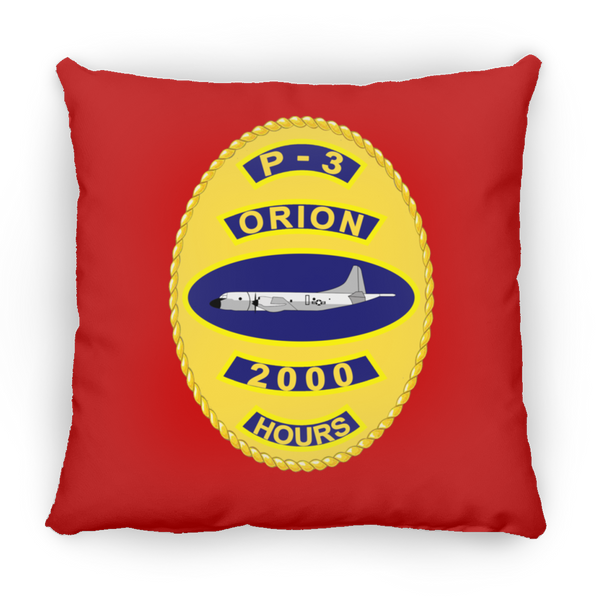 P-3 Orion 10 2000 Pillow - Square - 16x16