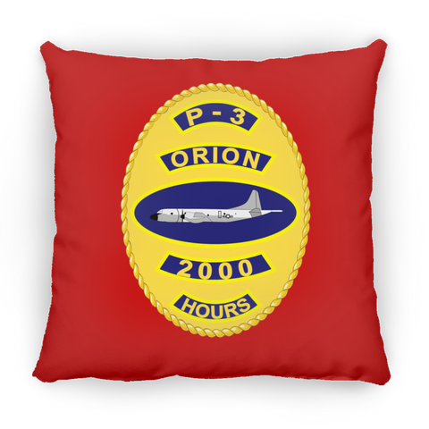 P-3 Orion 10 2000 Pillow - Square - 16x16