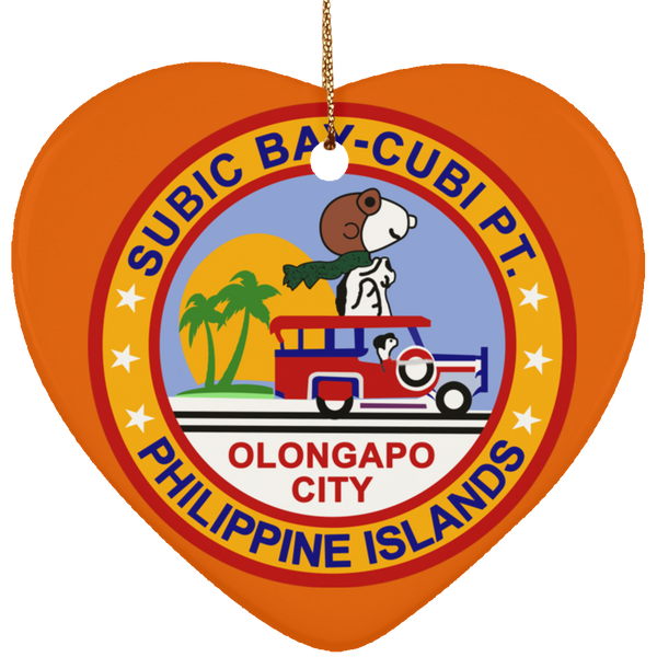 Subic Cubi Pt 01 Ornament - Heart