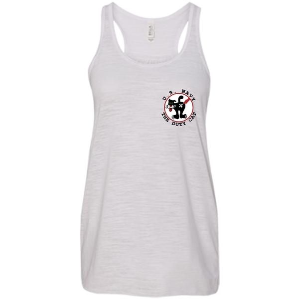 Duty Cat 2a Flowy Racerback Tank