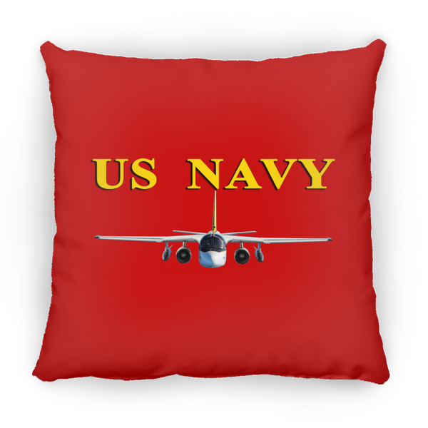 US Navy S-3 4 Pillow - Square - 18x18