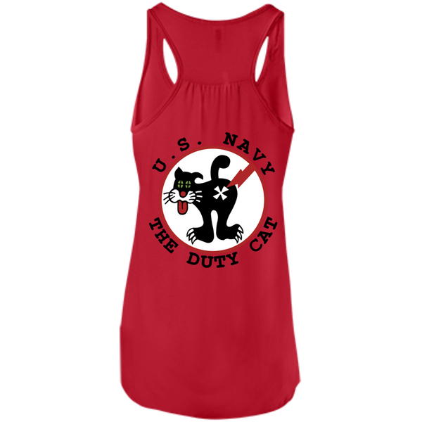 Duty Cat 2b Flowy Racerback Tank