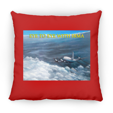 Eye To Eye With Irma 1 Pillow - Square - 16x16
