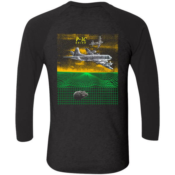 P-3C 3 Baseball Raglan T-Shirt