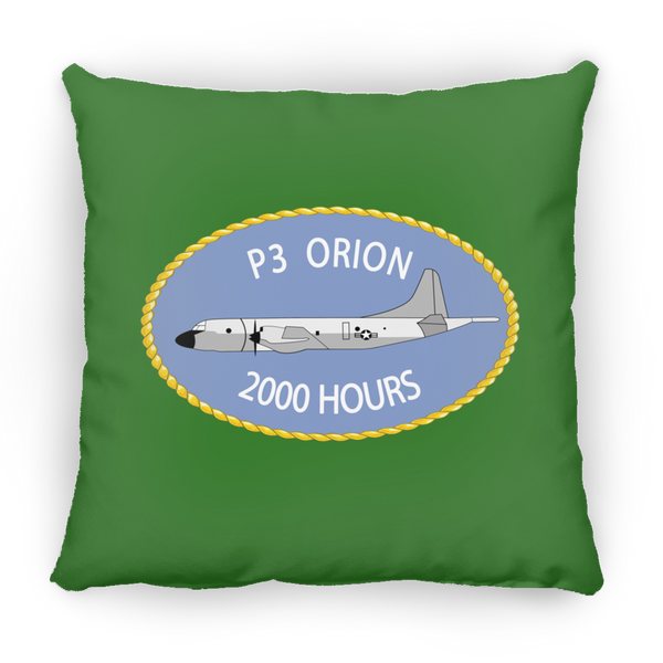 P-3 Orion 9 2000 a Pillow - Square - 14x14