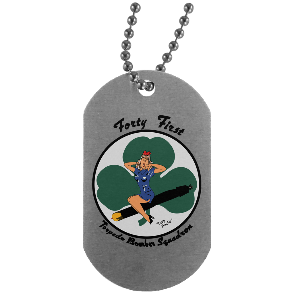 VS 41 5 Dog Tag - Silver