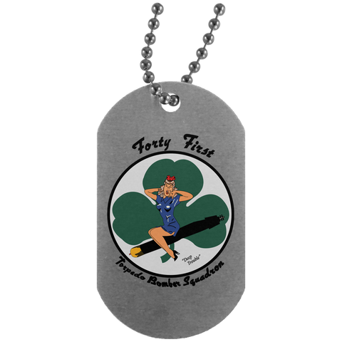 VS 41 5 Dog Tag - Silver