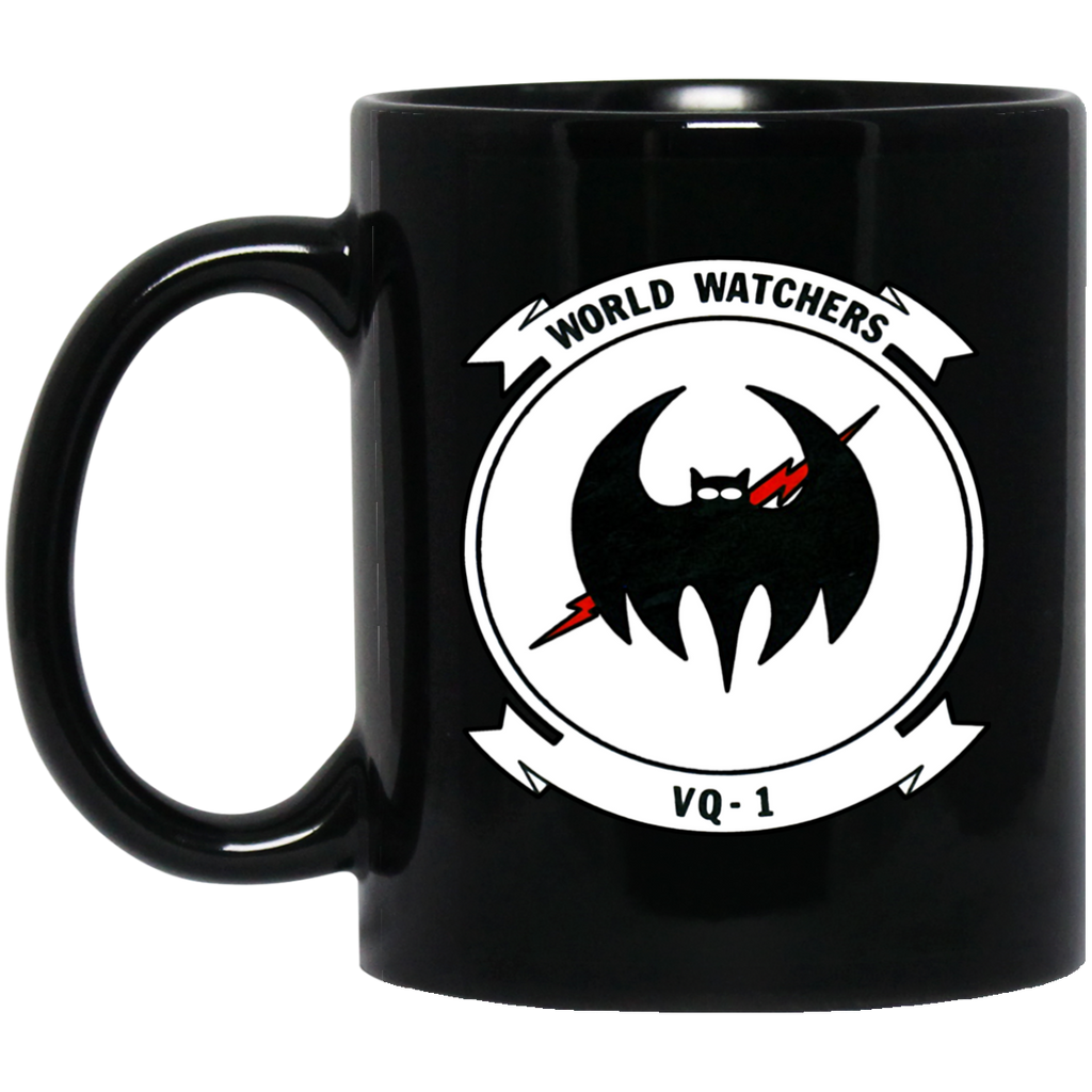 VQ 01 3 Black Mug - 11oz