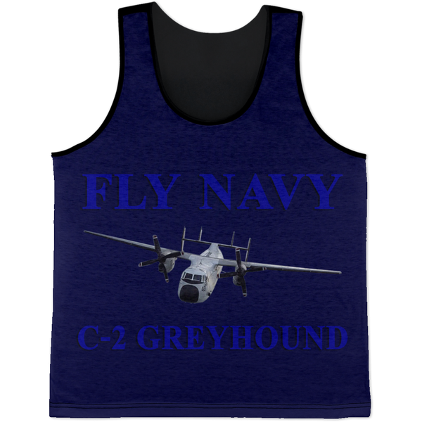 Fly Navy C-2 1 Tank Top - All Over Print