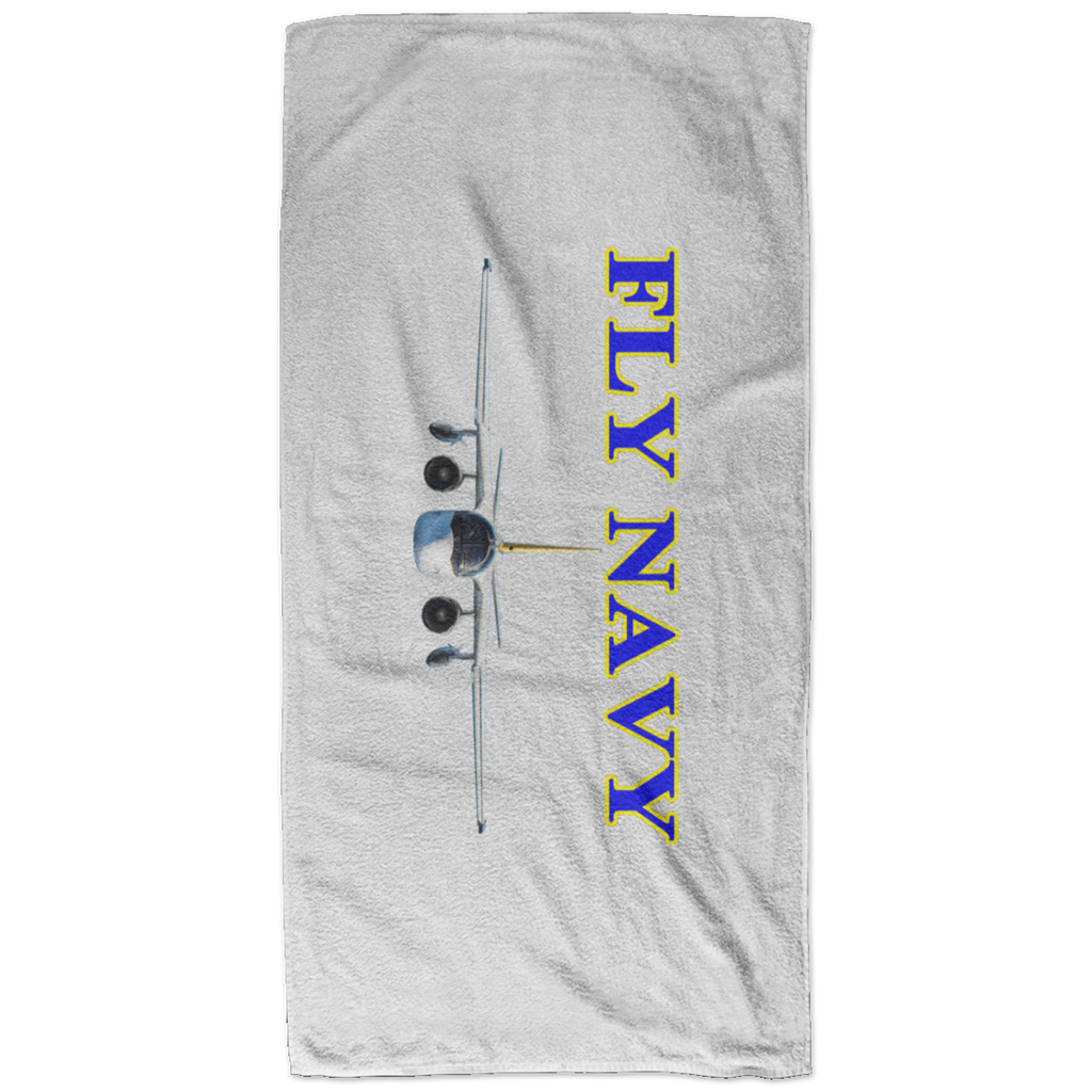 Fly Navy S-3 2 Bath Towel - 32x64