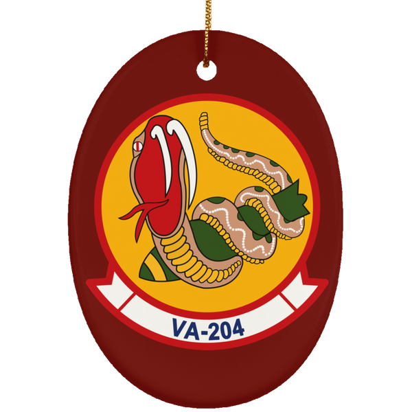 VA 204 1 Ornament - Oval