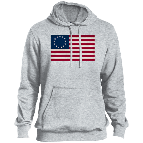 Betsy Ross Flag Tall Pullover Hoodie