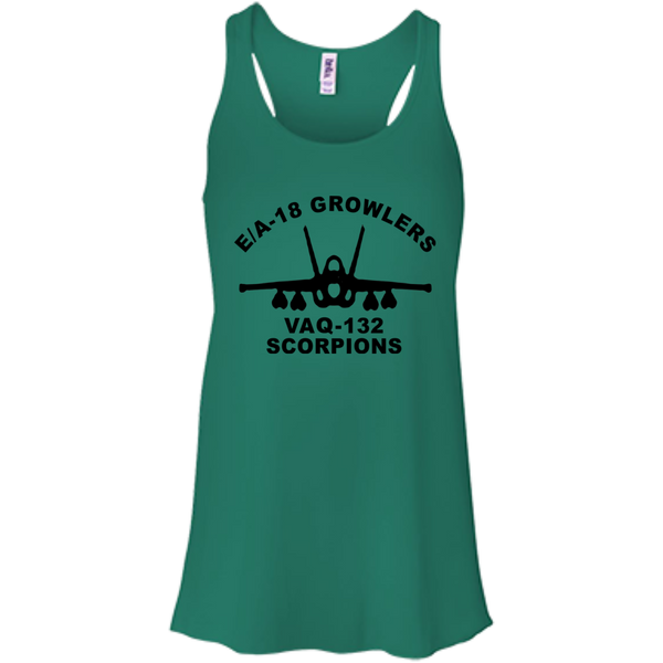 VAQ 132 2 Flowy Racerback Tank