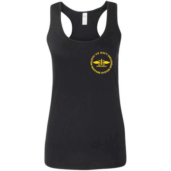 AW 06 3c Ladies' Softstyle Racerback Tank