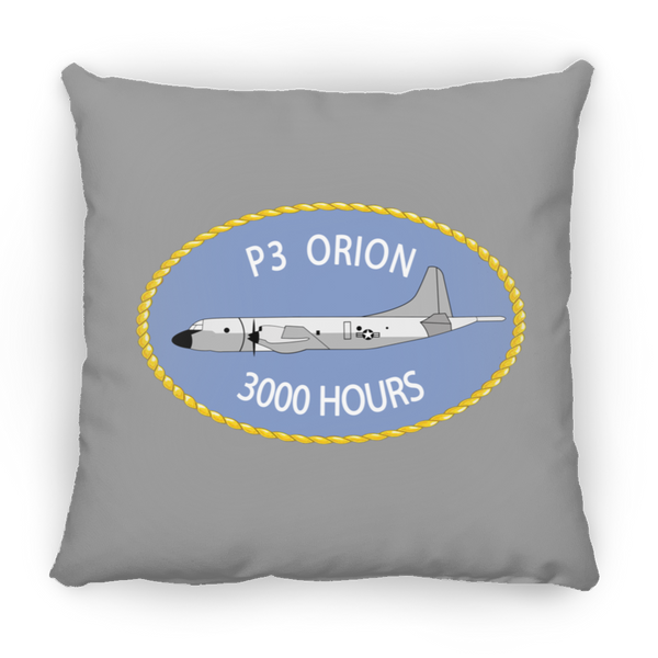 P-3 Orion 9 3000 Pillow - Square - 16x16