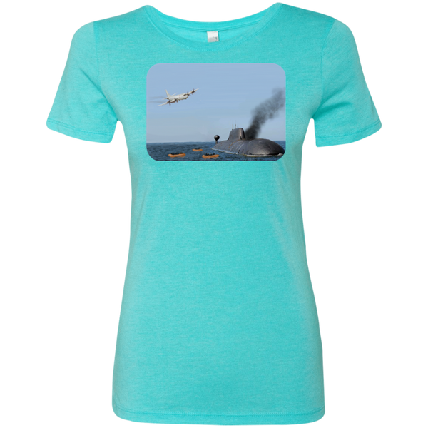 Abandon Ship Ladies' Triblend T-Shirt