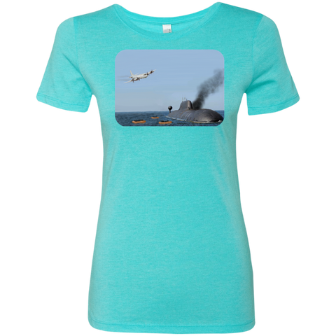 Abandon Ship Ladies' Triblend T-Shirt
