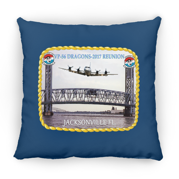 VP-56 2017 Reunion 1 Pillow - Square - 18x18