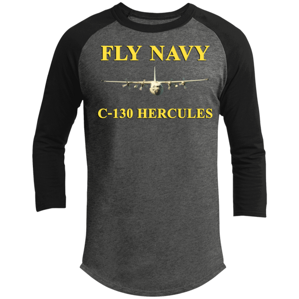 Fly Navy C-130 3 Sporty T-Shirt