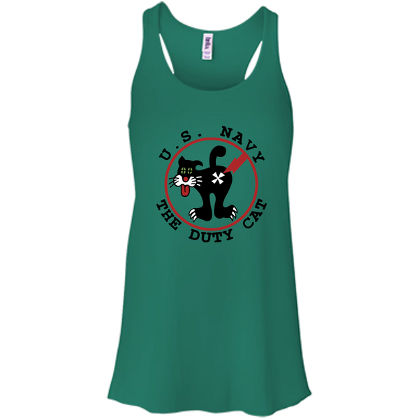 Duty Cat 4 Flowy Racerback Tank