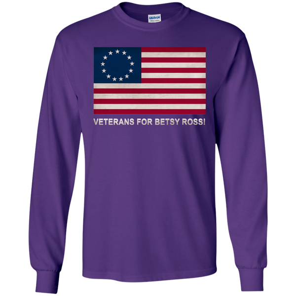 Betsy Ross Vets 2 LS Cotton Ultra T-Shirt