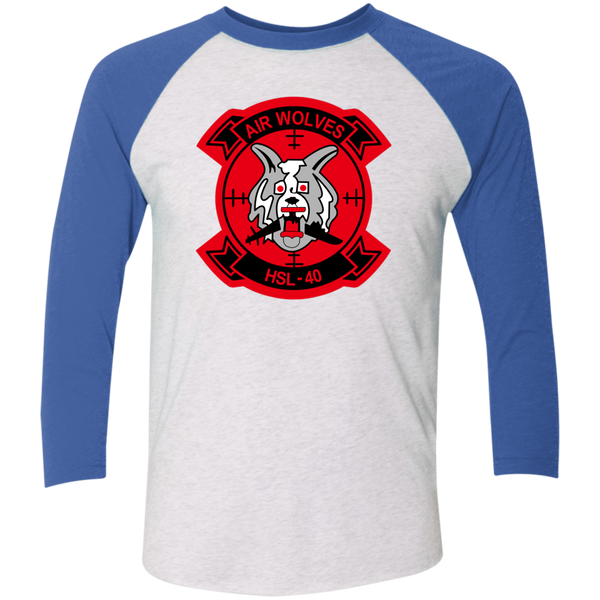 HSL 40 1 Baseball Raglan T-Shirt