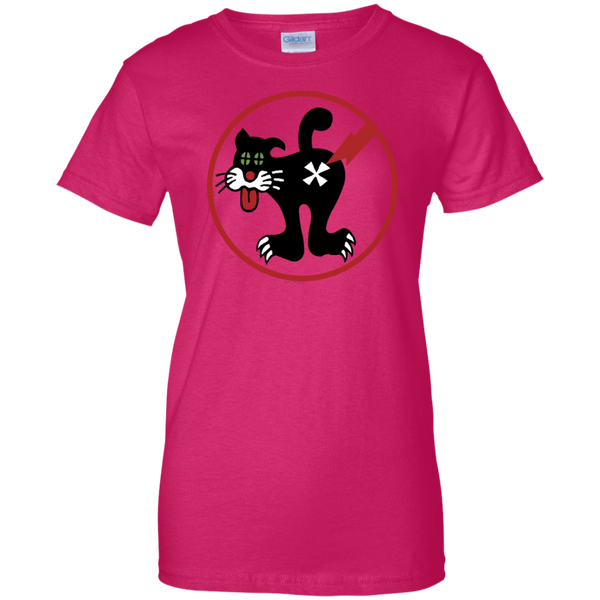 Duty Cat 3 Ladies Custom Cotton T-Shirt