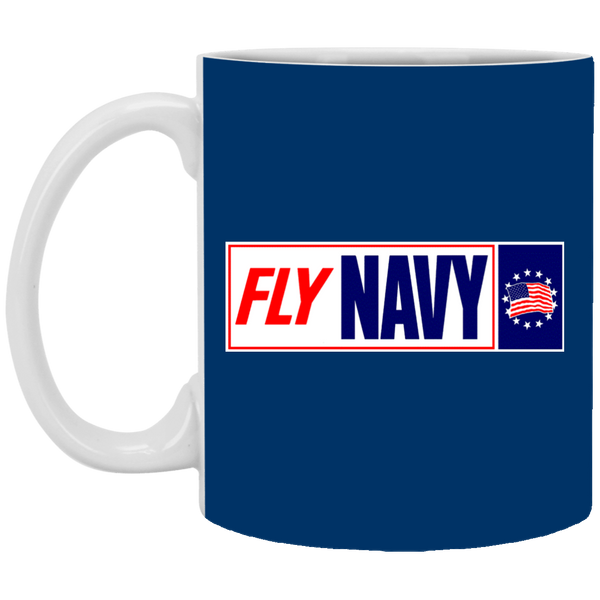 Fly Navy 1 Mug - 11oz