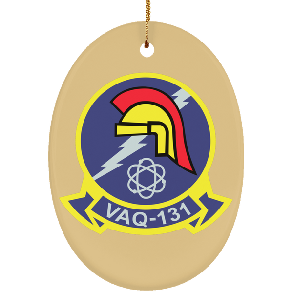 VAQ 131 2 Ornament - Oval