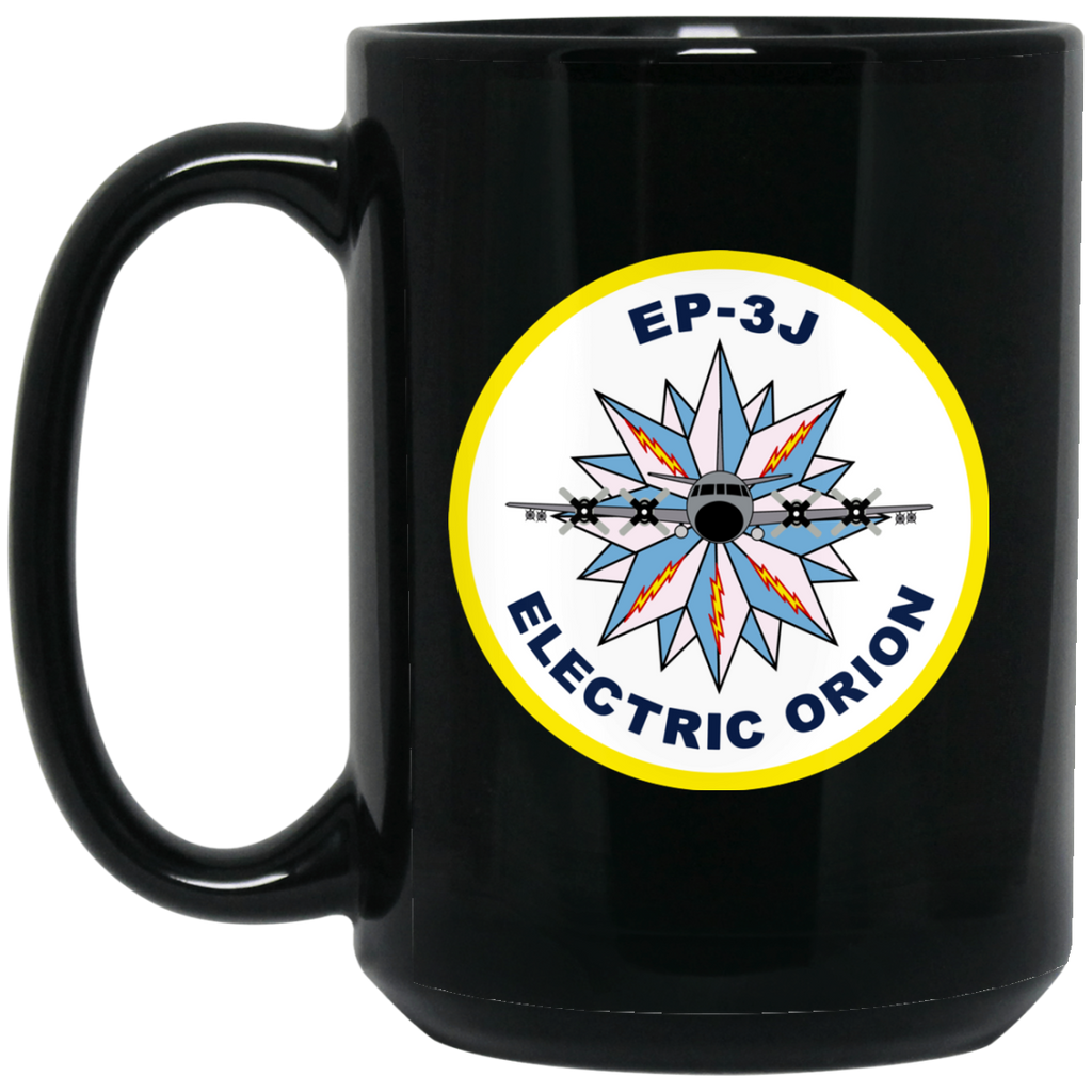 EP-3J Black Mug - 15oz