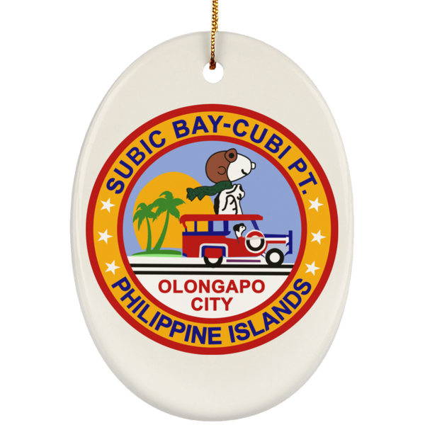 Subic Cubi Pt 01 Ornament - Oval