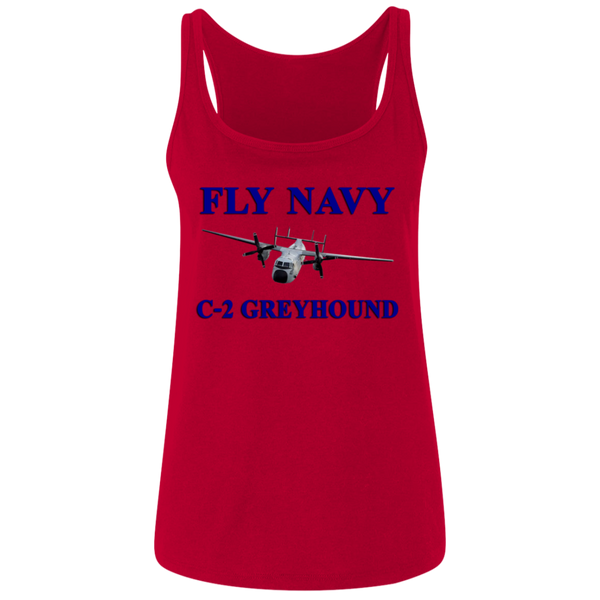 Fly Navy C-2 1 Ladies' Relaxed Jersey Tank