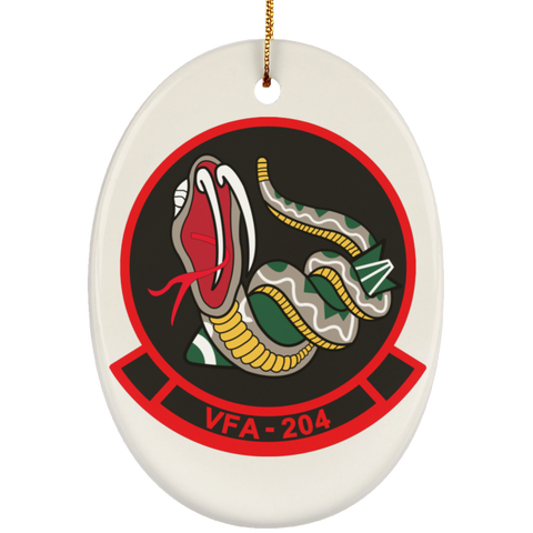 VFA 204 3 Ornament Ceramic - Oval