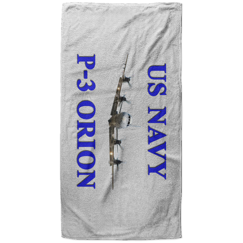 US Navy P-3 1 Beach Towel - 37x74