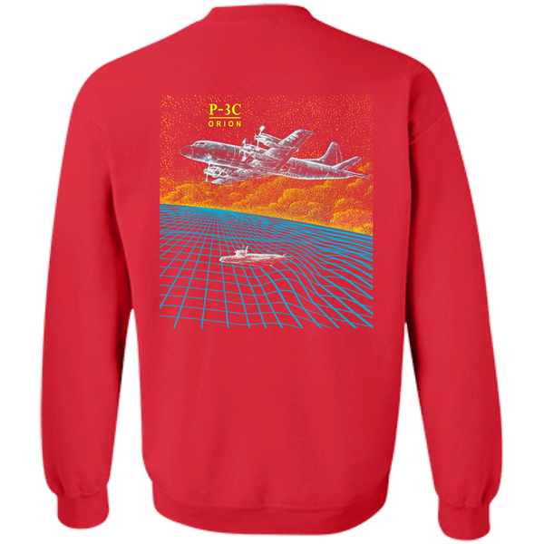 P-3C 1 FE 3 Crewneck Pullover Sweatshirt