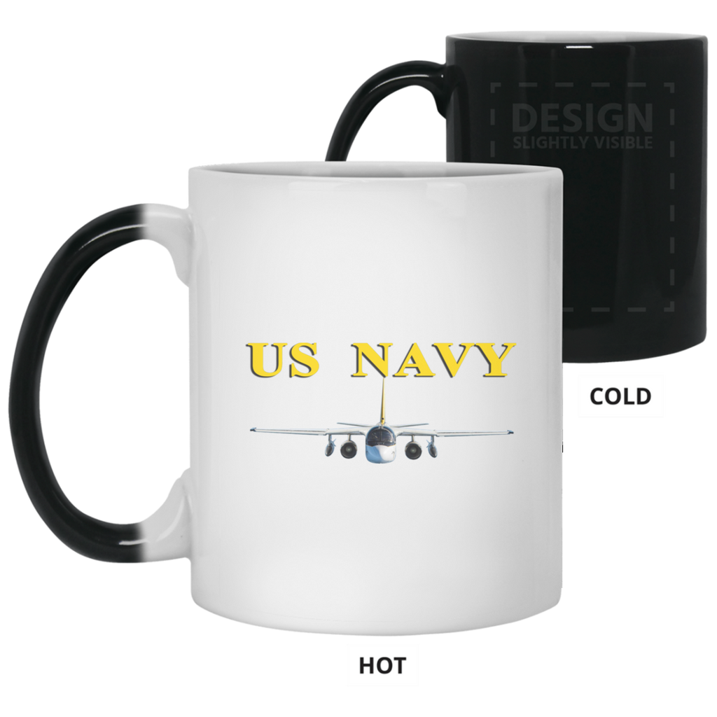 US Navy S-3 4 Color Changing Mug - 11oz