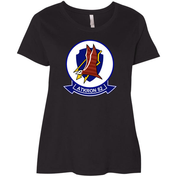 VA 82 1 Ladies' Curvy T-Shirt