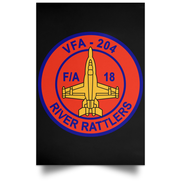 VFA 204 4 Poster - Portrait