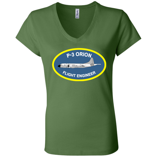 P-3 Orion 4 FE Ladies Jersey V-Neck T-Shirt