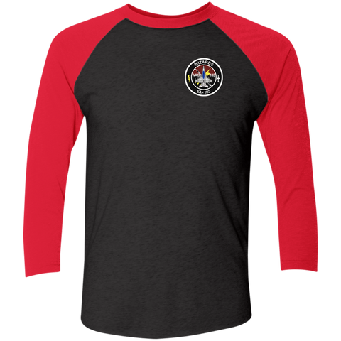 VAQ 133 6c Baseball Raglan T-Shirt