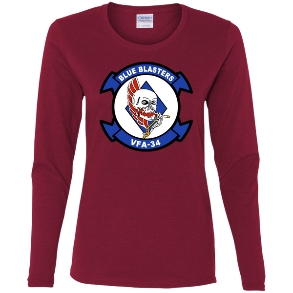 VFA 34 2 Ladies' Cotton LS T-Shirt