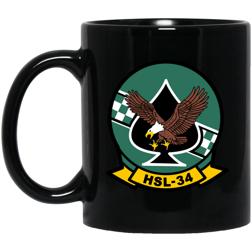 HSL 34 1 Black Mug - 11oz